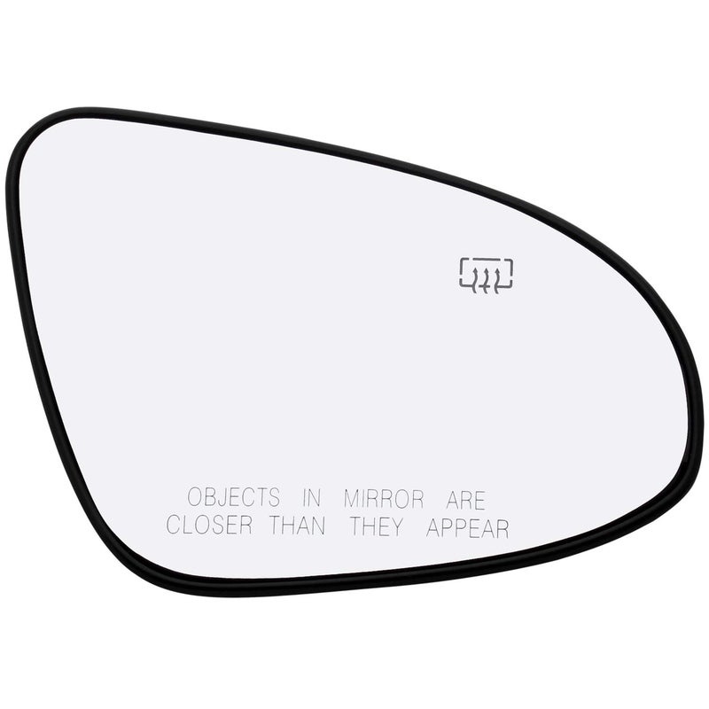 Rugged TUFF Passenger Side Mirror Glass For 2014 2015 2016 2017 2018 2019 Toyota Corolla Sedan Right Door Mirrors with Back Plate 8793102F90 TO1325117 Heated Power - Image 1